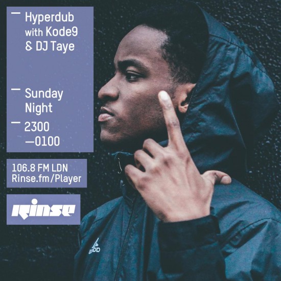 Kode9, Bok Bok and DJ Taye - Hyperdub show on Rinse FM 2015-06-14