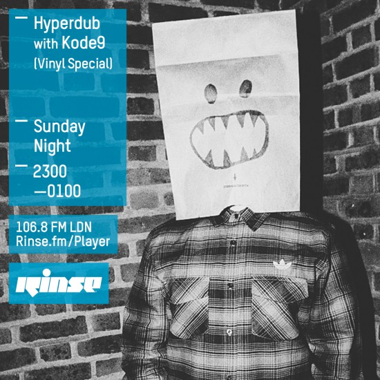 Kode9 - Hyperdub show on Rinse FM 2015-07-12 Vinyl Special