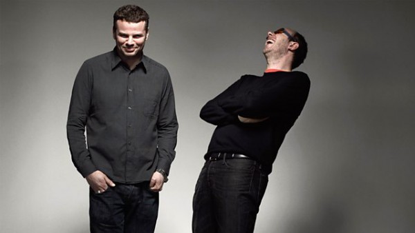 Lauren Laverne with The Chemical Brothers 2015-12-25 Chemical Christmas