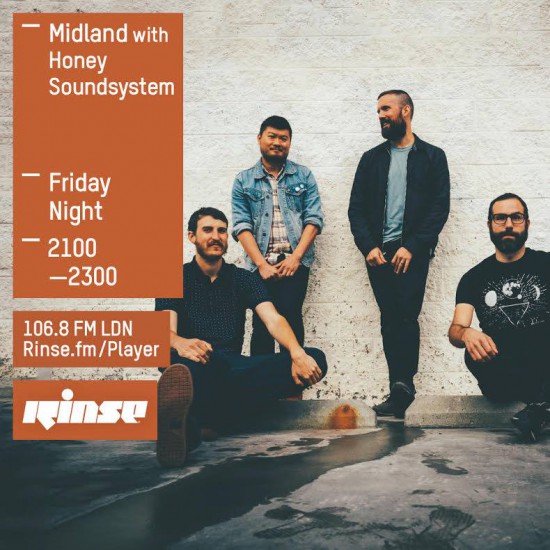 Midland on Rinse FM 2015-08-28 with Honey Soundsystem