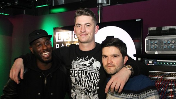 Skream and Benga 2014-02-14 Plastician co-host and T.Williams