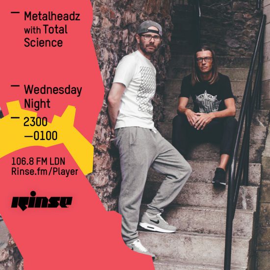 Total Science - Metalheadz show on Rinse FM 2016-04-20