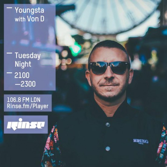 Youngsta on Rinse FM 2015-10-20 with Von D
