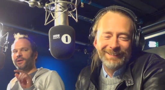 Zane Lowe 2013-01-07 Thom Yorke and Nigel Godrich Live In The Studio