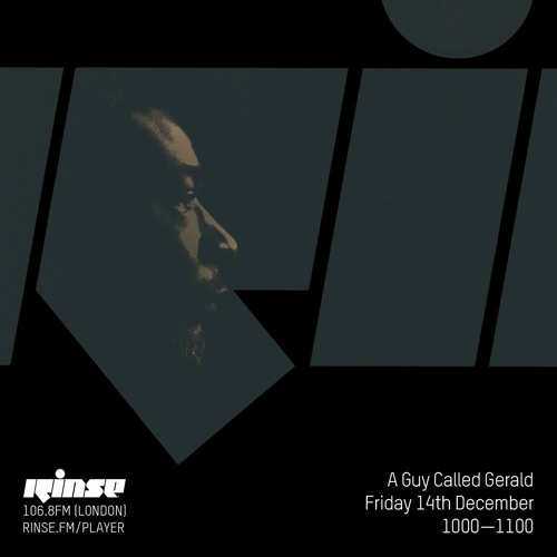 A Guy Called Gerald on Rinse FM 2018-12-14