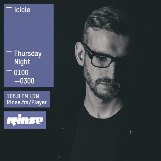 Icicle on Rinse FM 2015-11-29