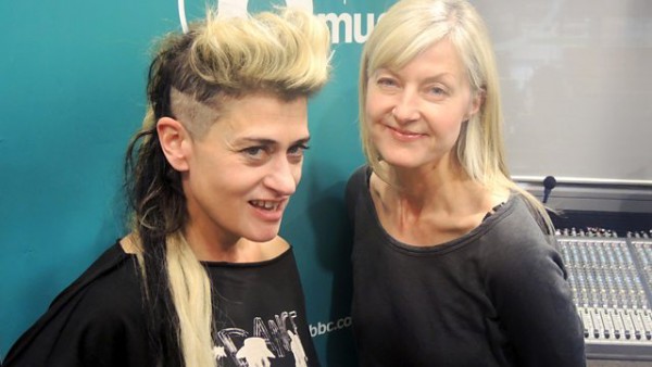 Mary Anne Hobbs 2015-12-19 with Peaches